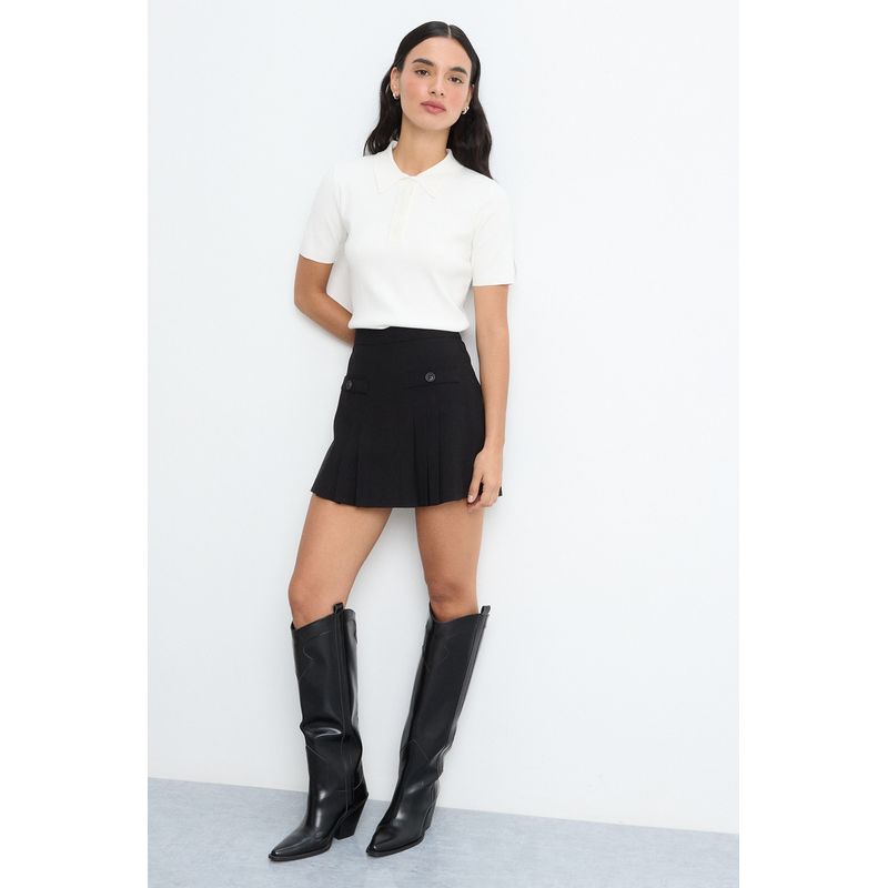 IO - Short Mujer Negro Io