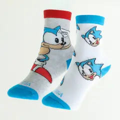 SONIC - Pack Calcetines Niño Lineal Azul Shadow Y