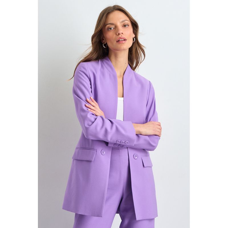 IO - Blazer Mujer Morado Io