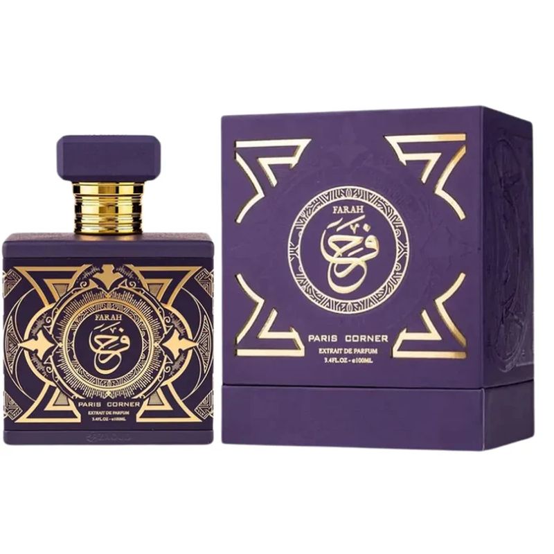 FRAGRANCE WORDL - Perfume Paris Corner Farah Extrait de Parfum 100 ml Unisex