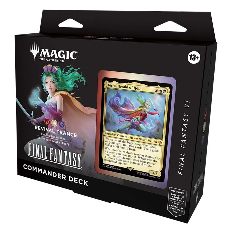 WIZARDS - Magic Final Fantasy - Commander Deck Revival Trance Inglés
