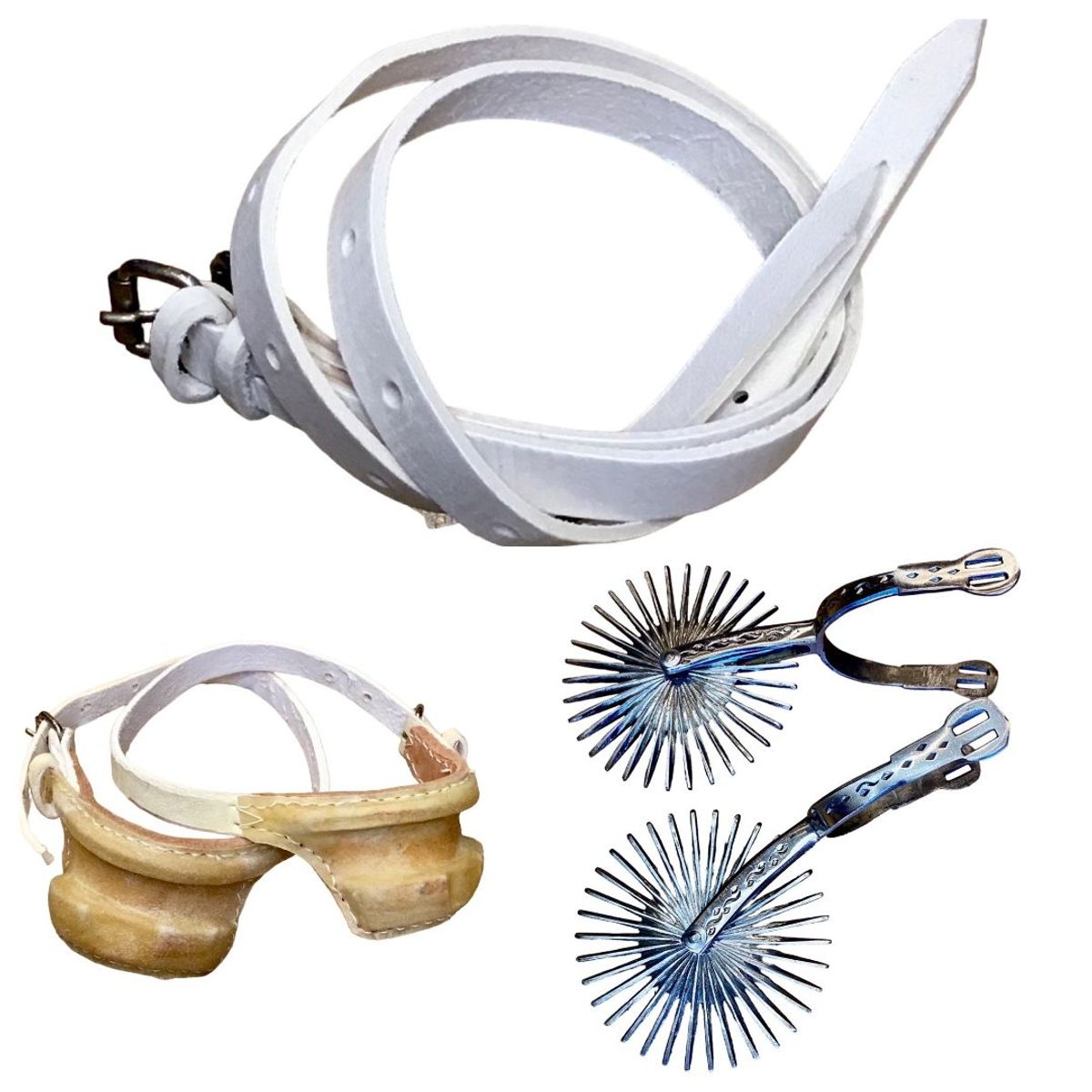 CORRALERO SASTRERIA - Espuela Folclórica Nº 4,5 + taloneras y piales