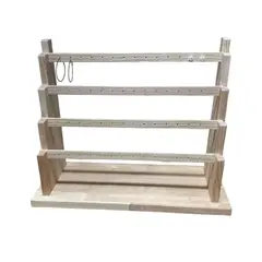 GENERICO - Soporte Exhibidor Artesanal 28 Pendientes Gms