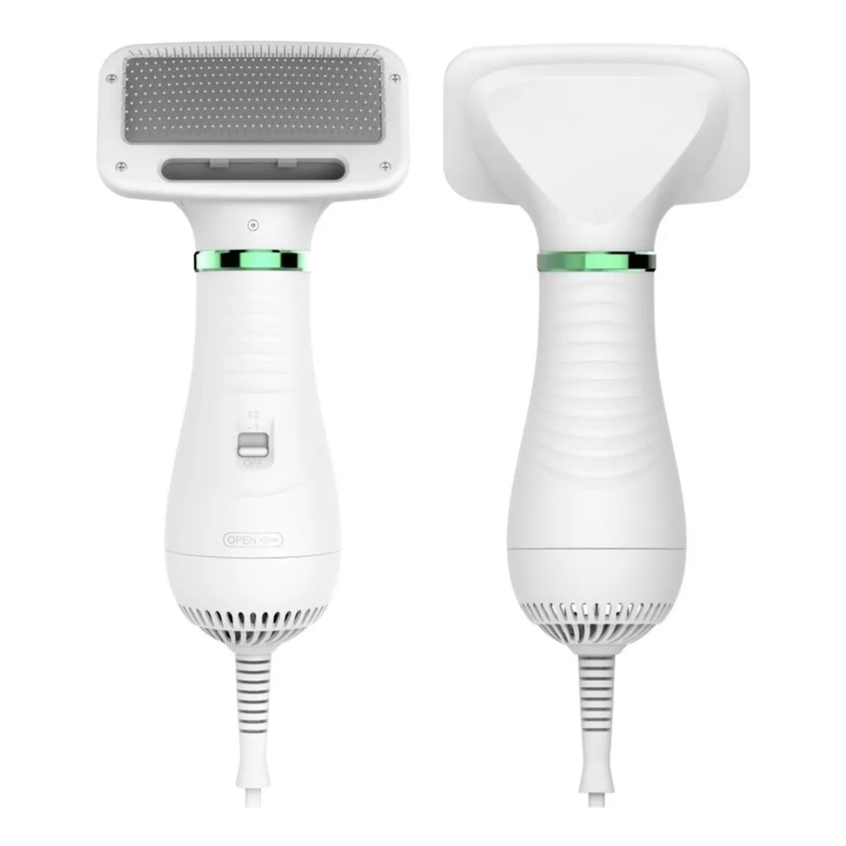 MOVI - Cepillo eléctrico 2 en 1 para perros con secador 300W