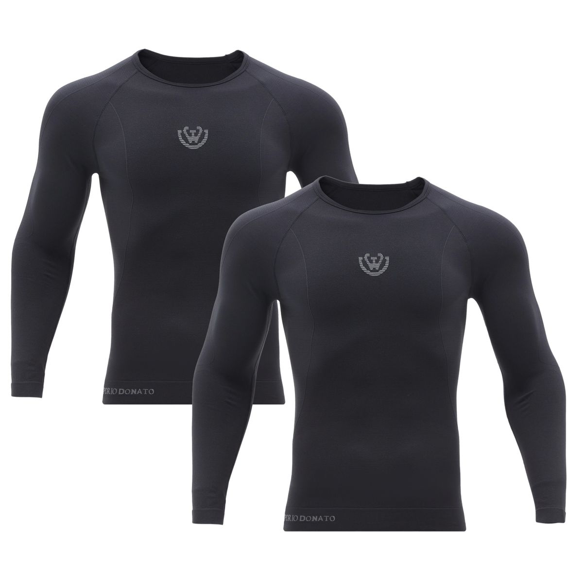 GIOVACCHINO - Pack 2 Camisetas Termica Primera Capa Microfibra Hombre