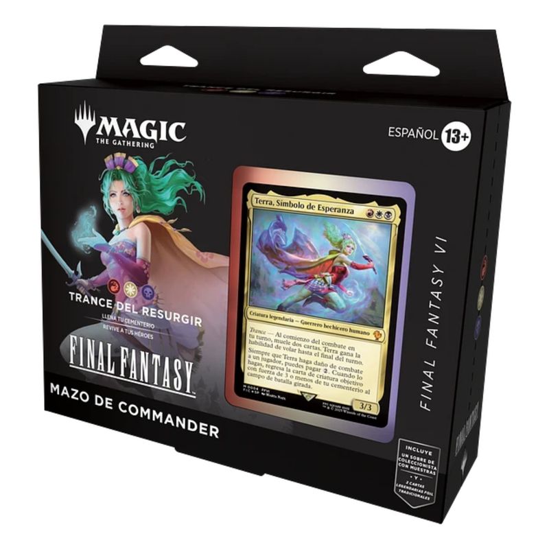 WIZARDS - Magic Final Fantasy - Commander Trance del Resurgir Español