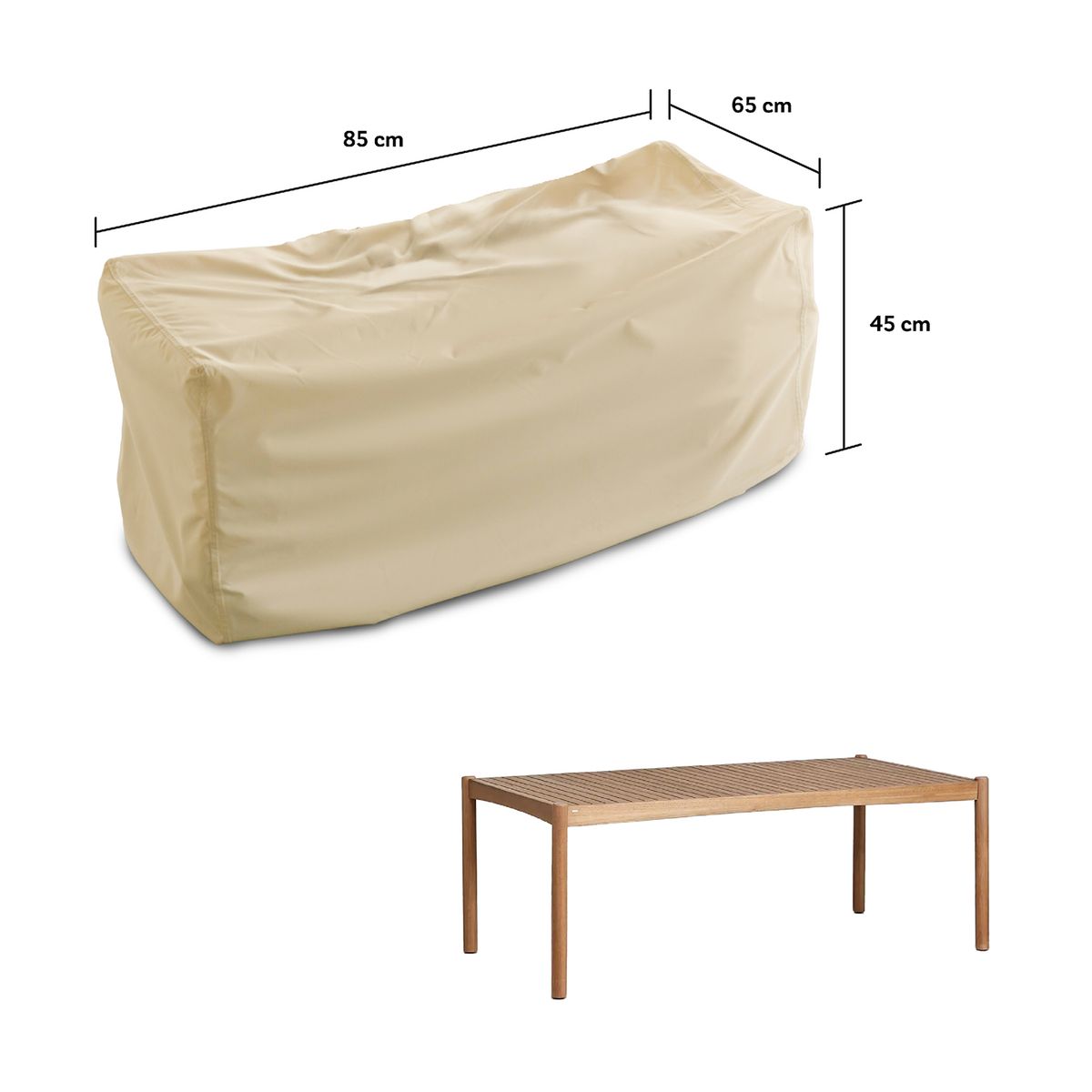 CWAGEN - Cobertor Funda de Mesa de centro Pequeña Tapado Covers-Wagen Covers