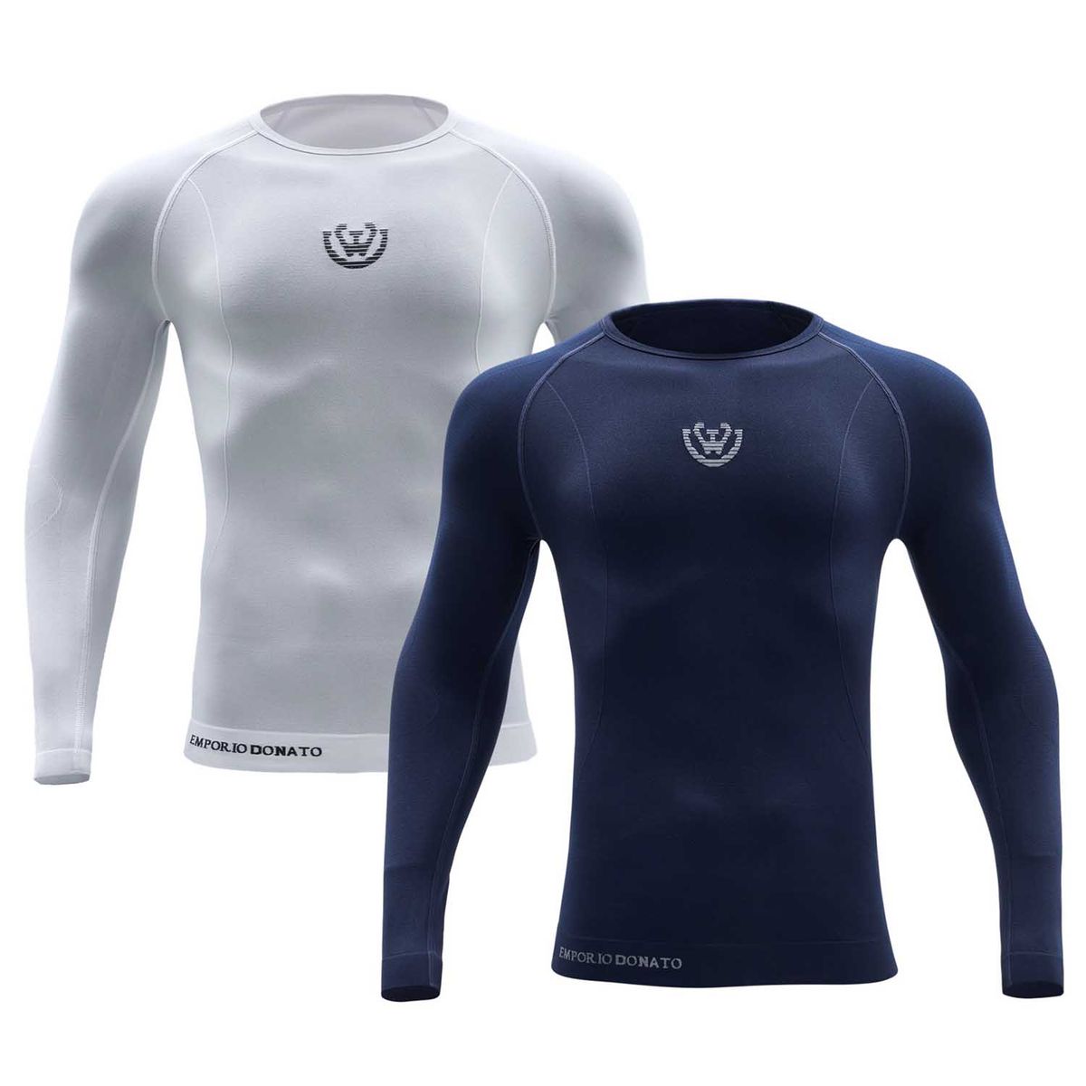 GIOVACCHINO - Pack 2 Camisetas Termica Primera Capa Microfibra Hombre
