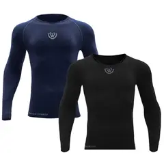 GIOVACCHINO - Pack 2 Camisetas Termica Primera Capa Microfibra Hombre