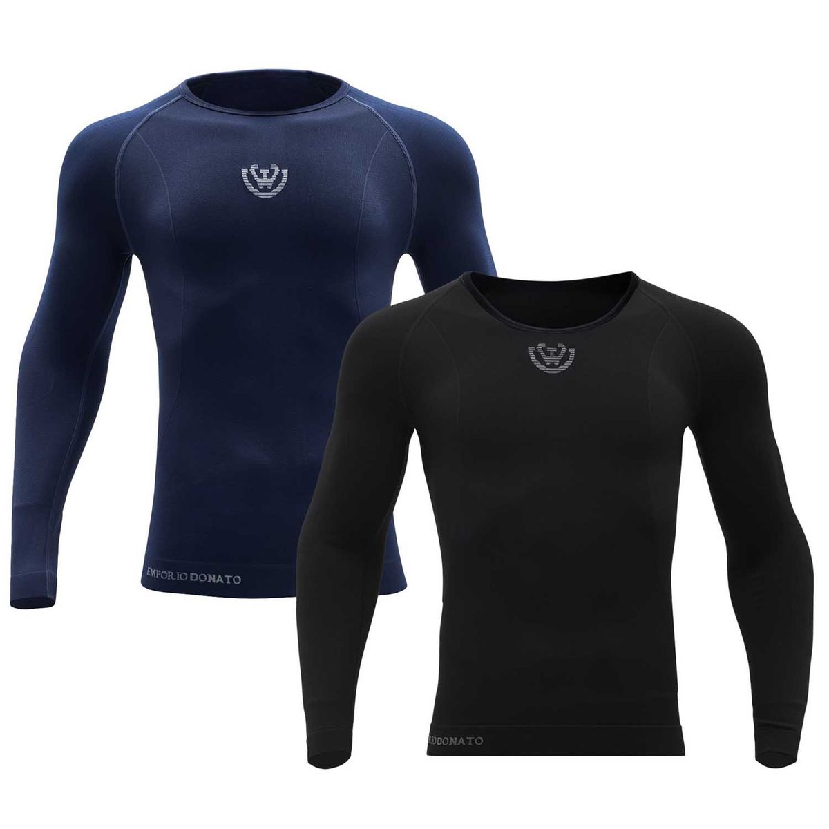 GIOVACCHINO - Pack 2 Camisetas Termica Primera Capa Microfibra Hombre