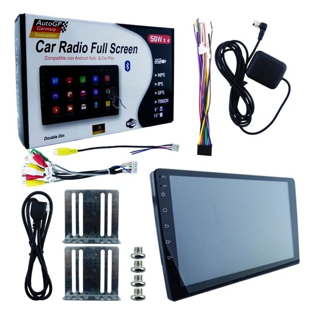 GENERICO - Radio Pantalla Táctil Android 15.0 9 Pulgadas 32gb + 4gb Gps