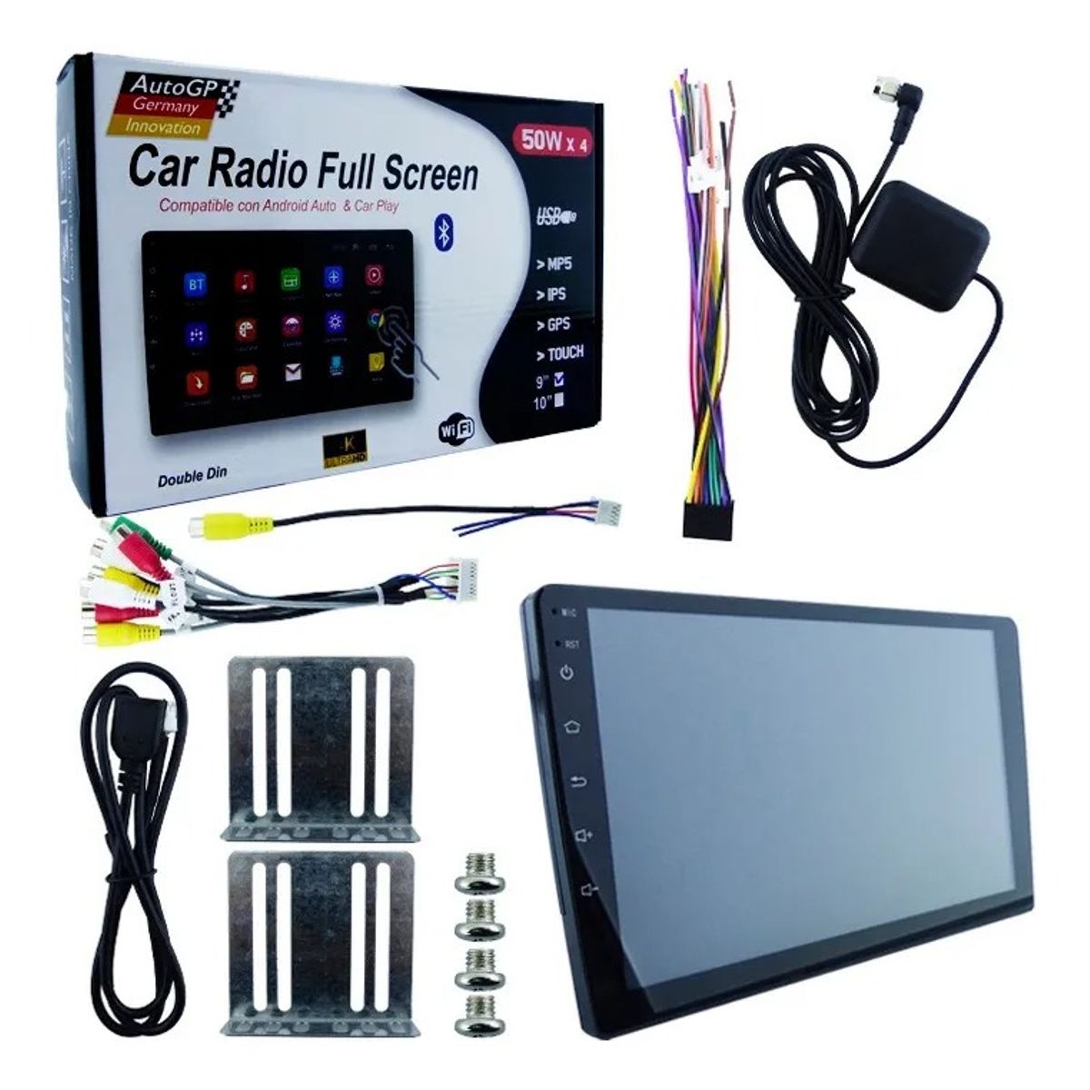 GENERICO - Radio Pantalla Táctil Android 15.0 9 Pulgadas 32gb + 4gb Gps