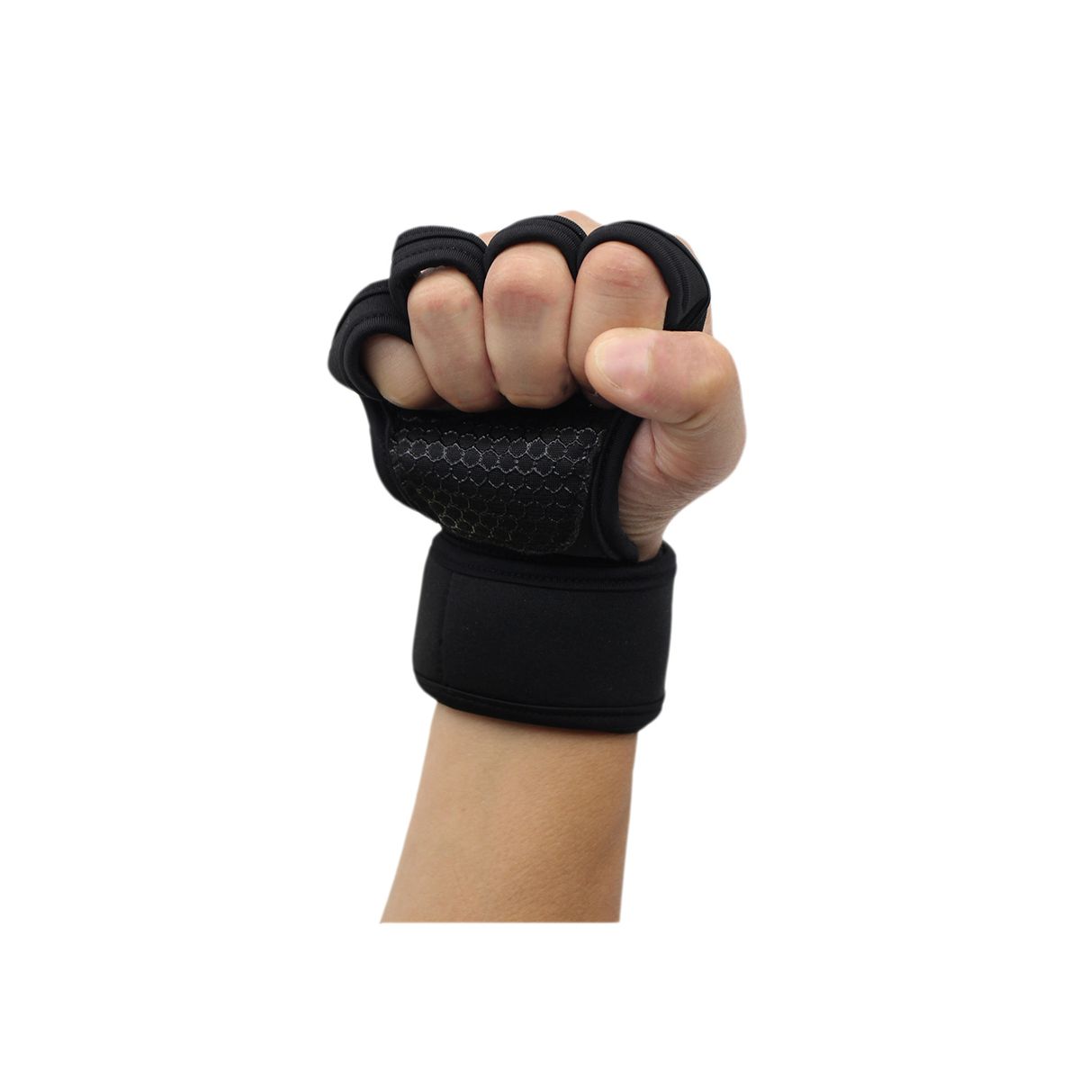 PUNTO STORE - Guantes Entrenamiento Deportivo Mano Descubierta Talla L - PS