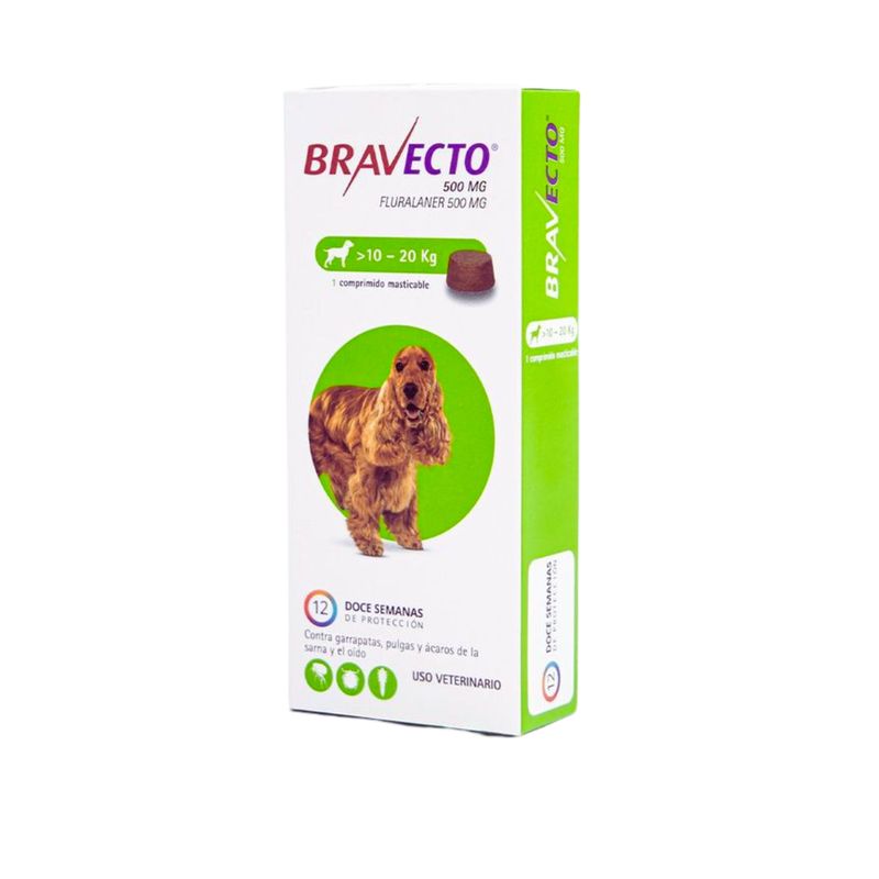 BRAVECTO - Bravecto Perro 10 a 20 Kilos