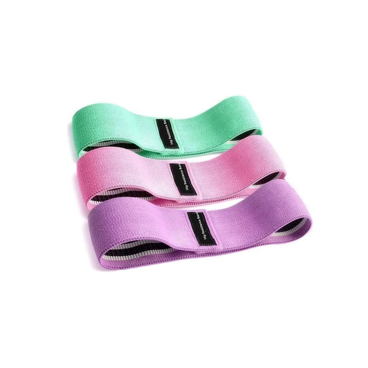 PUNTO STORE - Pack De 3 Bandas Elásticas Entrenamiento De Colores - Ps