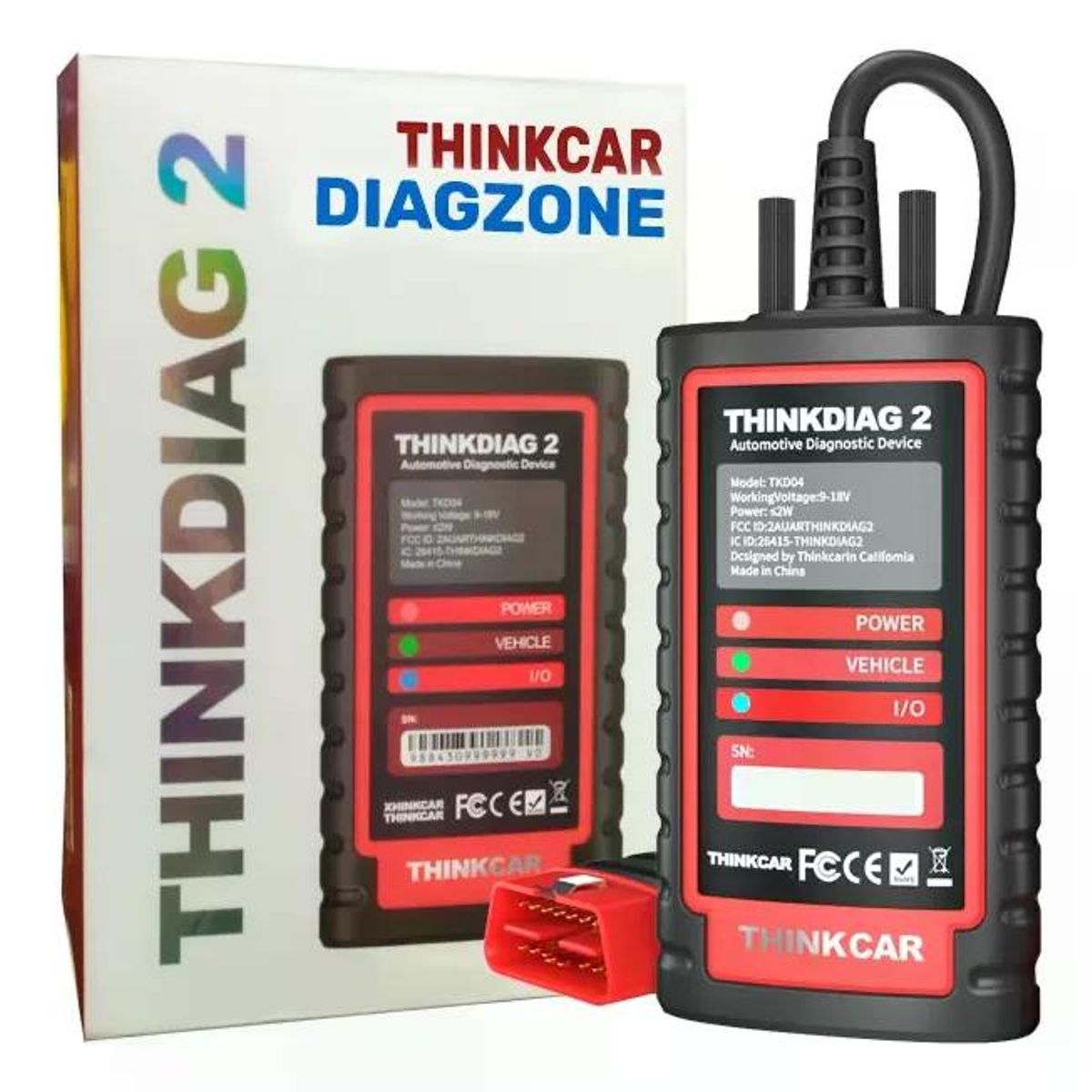 GENERICO - Thinkcar Scanner X431 solo Diag-zone Profesional Software