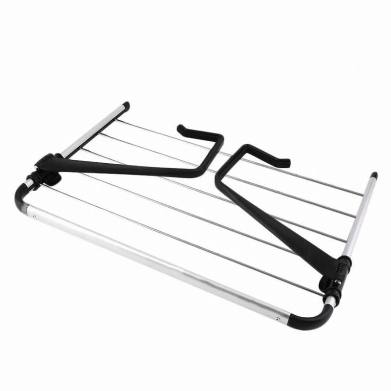 MOVI - TENDEDERO PLEGABLE DE ACERO INOXIDABLE PARA BALCON