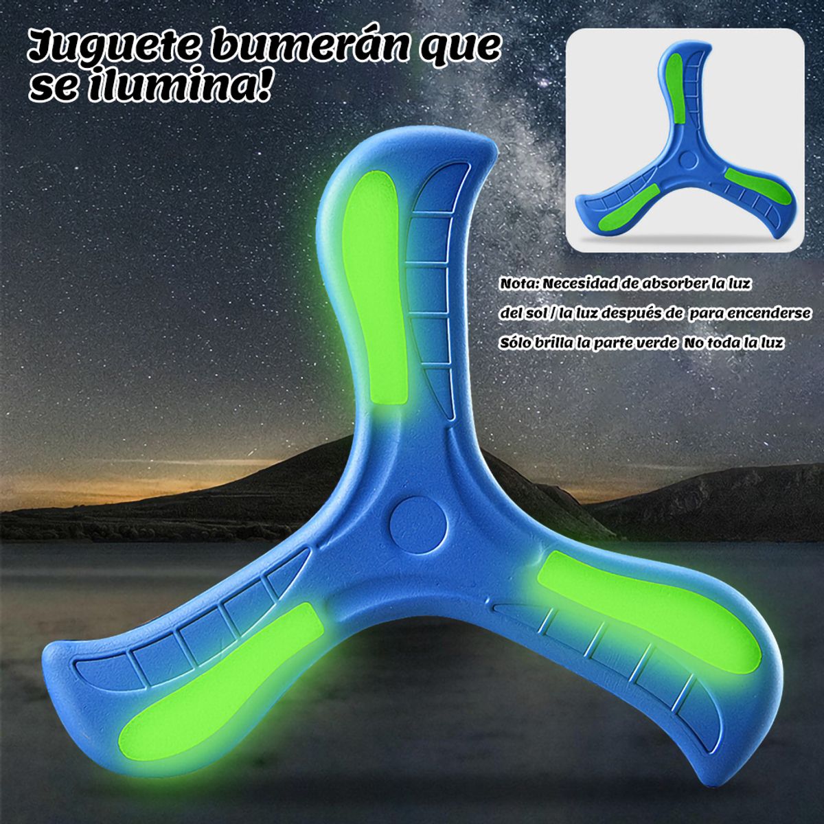 GENERICO - Niños Al Aire Libre 2 Boomerang Juguetes Regalo Parque