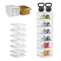 GENERICO - Organizador De Zapatos 6 Niveles Plegable Portátil