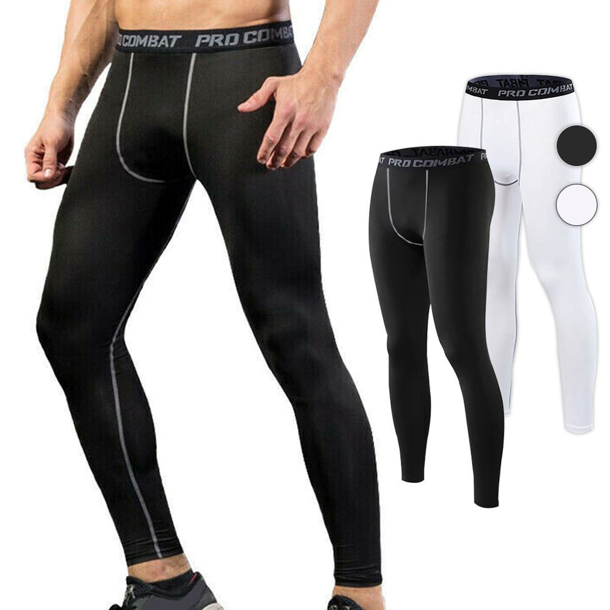 EDWINAYY - Mallas Pantalon De Compresión Deportivo Licra Secado Rápido