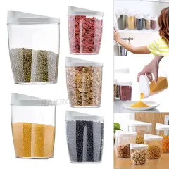 EDWINAYY - Set De 5 Contenedores Herméticos Almacenamiento Plástico