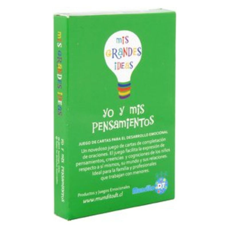 MUNDITO DT - Yo Y Mis Pensamientos Juego Didáctico