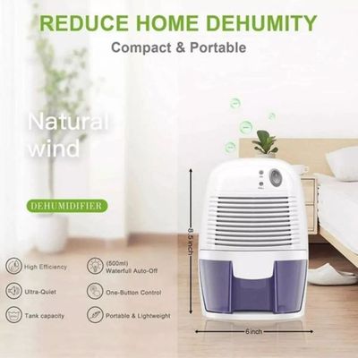 Imagen 2 del producto Deshumidificador Electrico 500ml Aire Elimina Humedad