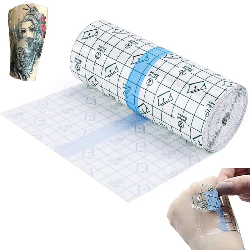 GENERICO - 20cm x 1m Tatuaje Aftercare Vendaje Adhesivo Impermeable