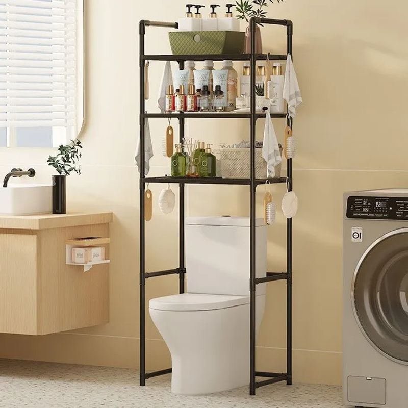 GENERICO - Organizador Estante 3 Niveles De Lavadora Baño Metalico Rack