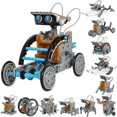 KUANGYE - Kit De Juguete Educativo Ciencia Robot Solar Para Niños