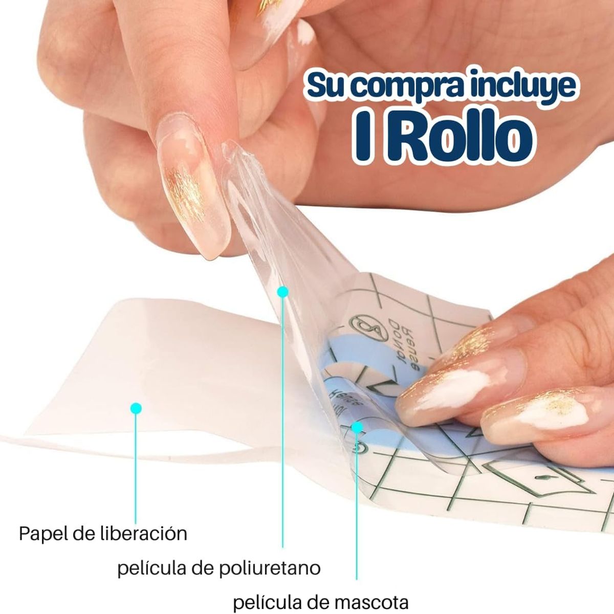 Cinta Impermeable De Protección Heridas Tatuaje Adhesivo, marca GENERICO - Foto 2