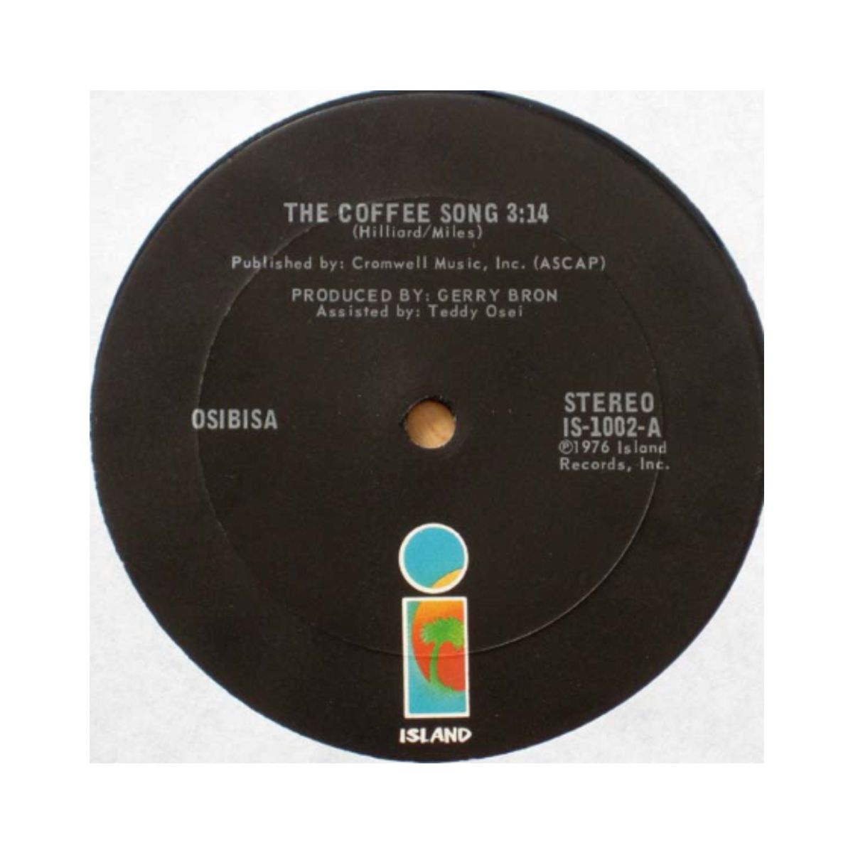 GENERICO - Osibisa  The Coffee Song  Keep On Trying Vinilo Reacondicionado VG+