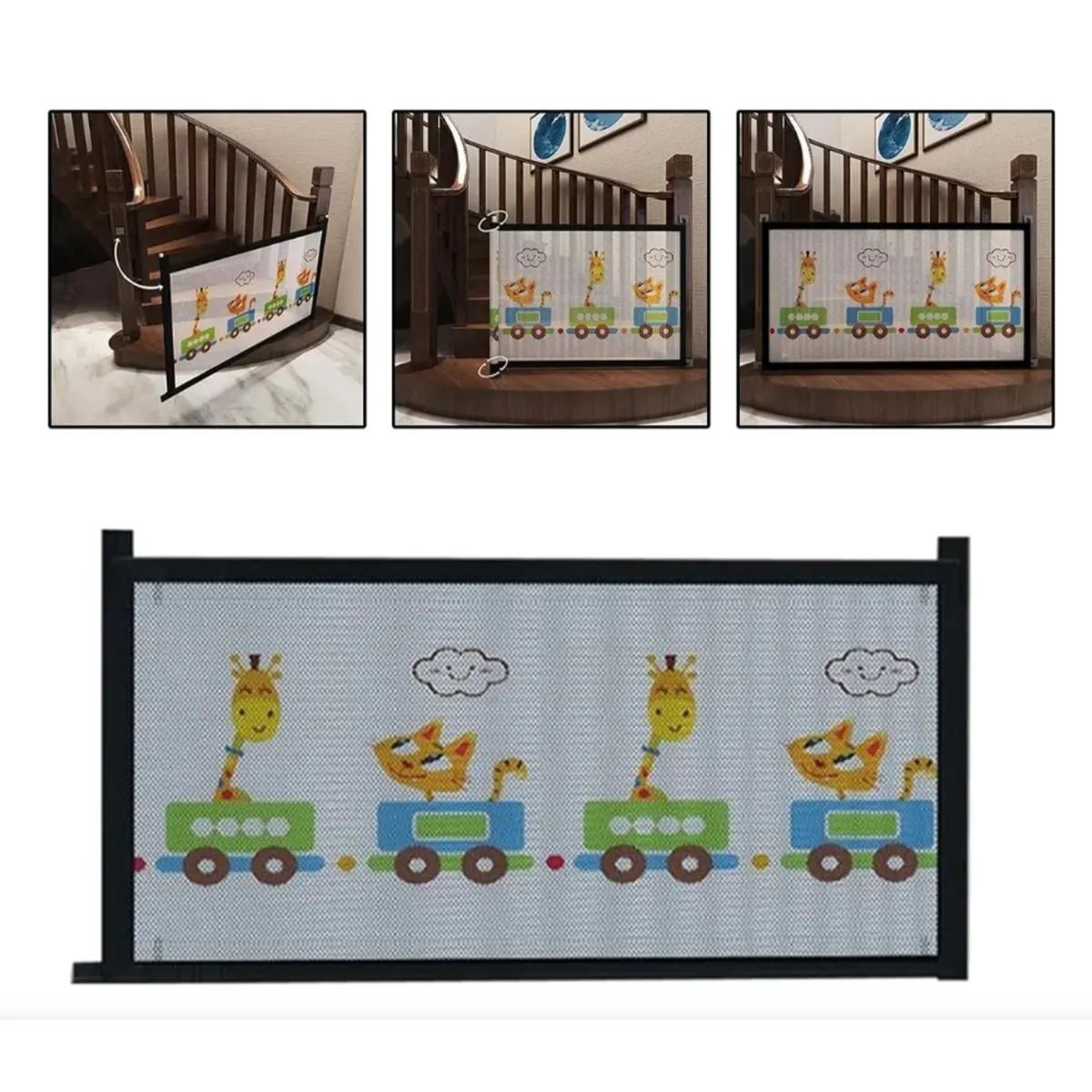 EDWINAYY - Reja Seguridad Escalera Puerta Bebe Mascotas