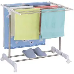 GENERICO - Tendedero De Ropa Perchero Simple Colgador Plegable Movil
