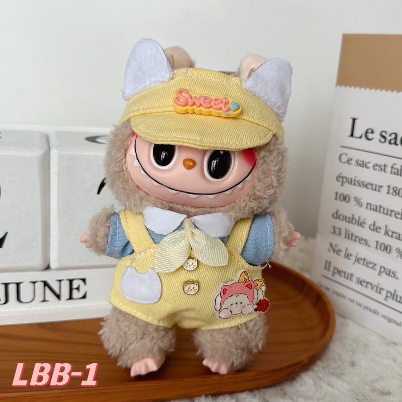 TIOZONEY - Ropa De Muñeca Para Labubu De 17 Cm