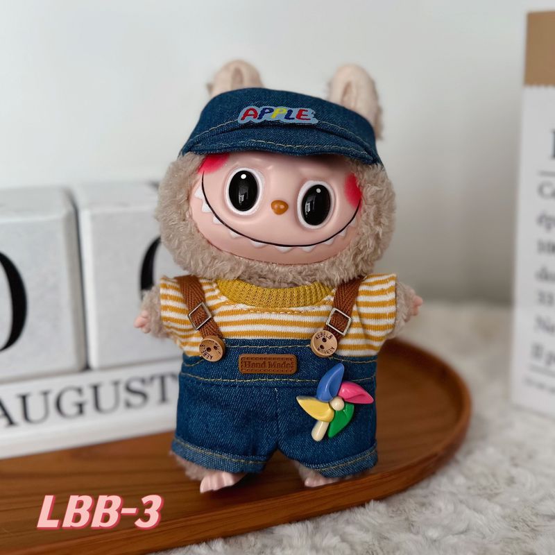 TIOZONEY - Ropa De Muñeca Para Labubu De 17 Cm