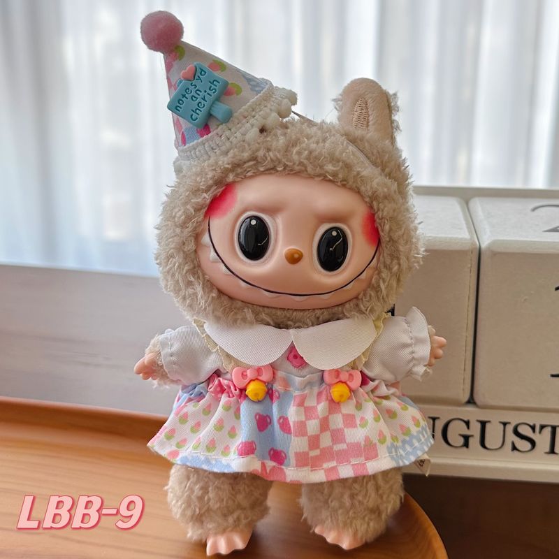 TIOZONEY - Ropa De Muñeca Para Labubu De 17 Cm