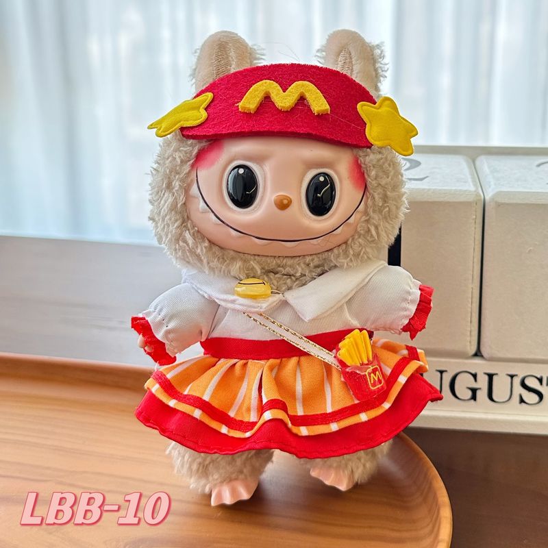 TIOZONEY - Ropa De Muñeca Para Labubu De 17 Cm