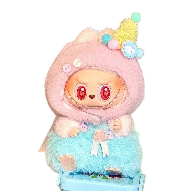 TIOZONEY - Ropa De Muñeca Para Labubu De 17 Cm