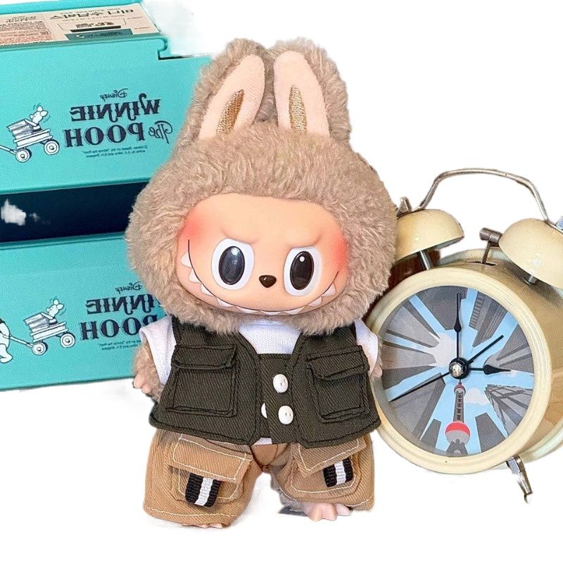 TIOZONEY - Ropa De Muñeca Para Labubu De 17 Cm