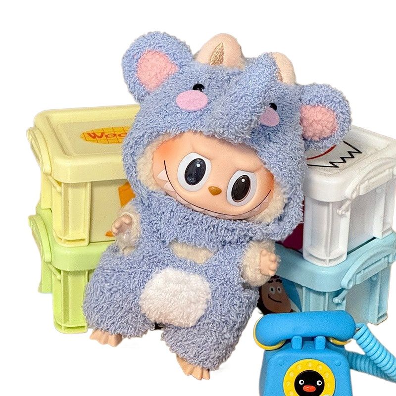 TIOZONEY - Ropa De Muñeca Para Labubu De 17 Cm