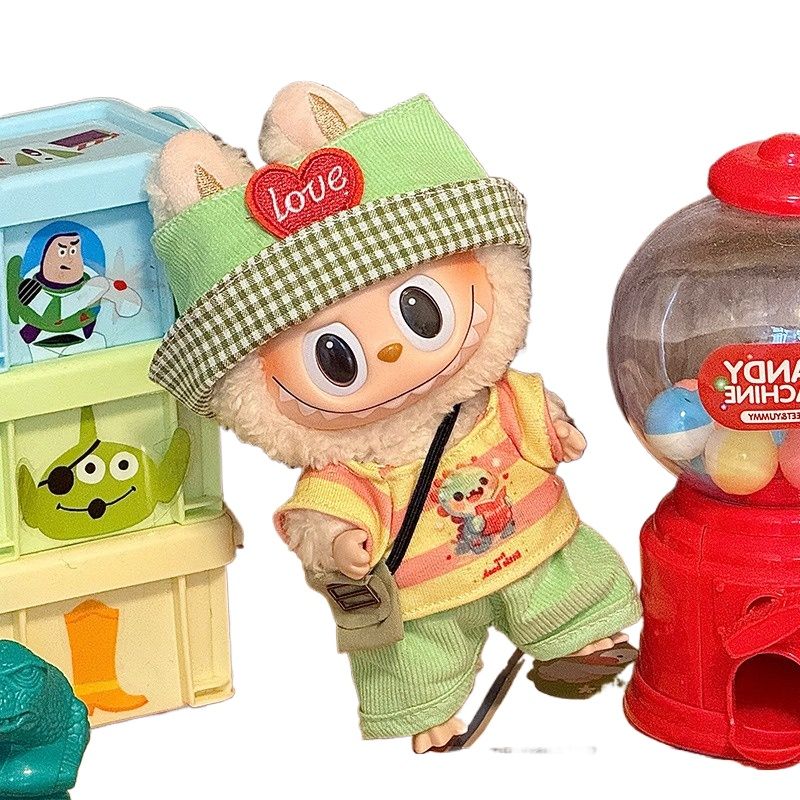 TIOZONEY - Ropa De Muñeca Para Labubu De 17 Cm