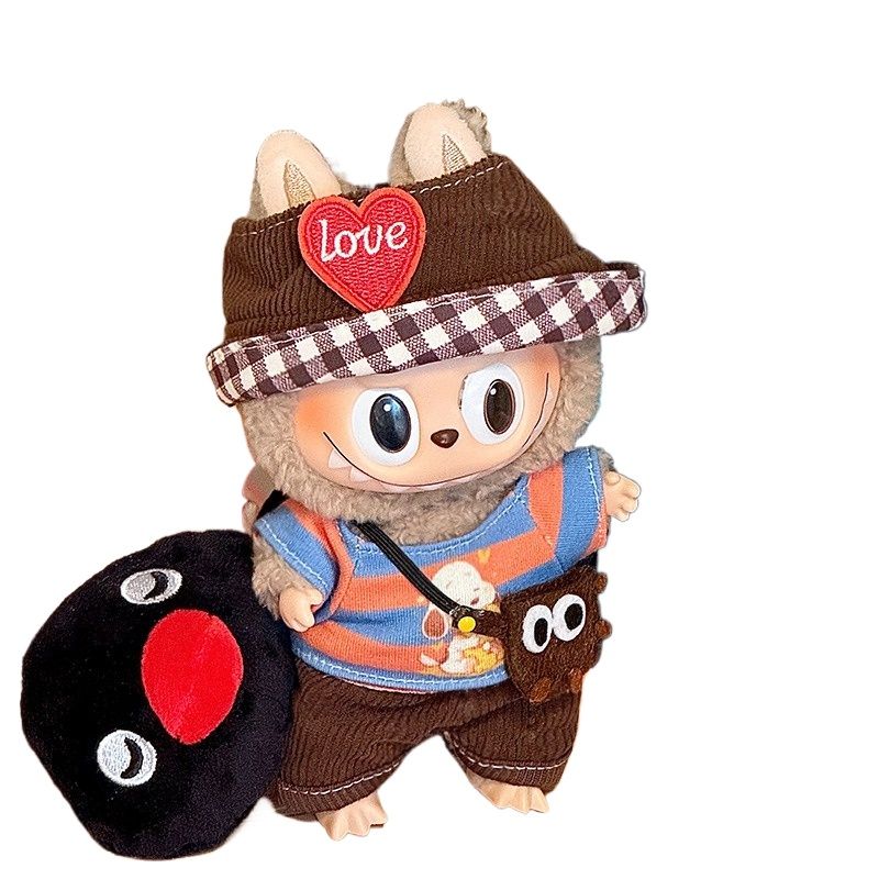 TIOZONEY - Ropa De Muñeca Para Labubu De 17 Cm