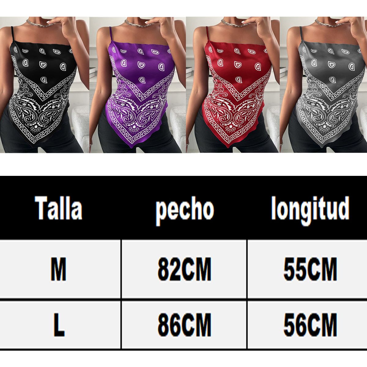 EDWINAYY - Tops Mujer Estampados Camisola Pequea Europea Y Americana