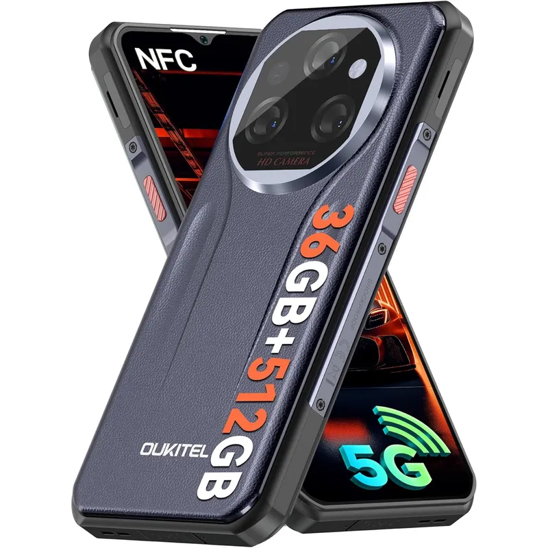 OUKITEL - OUKITEL WP39PRO 5G Celular 36GB+512GB 11000mAh