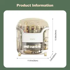 GENERICO - Caja Organizador De Cosméticos Maquillaje Con 4 Cajones