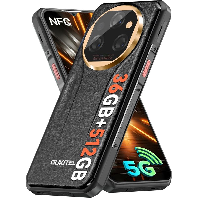 OUKITEL - OUKITEL WP39PRO 5G Celular 36GB+512GB 11000mAh