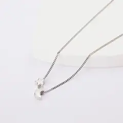 BY LAS CAYETANAS - Collar Mini estrella y luna pasadas en Plata 925