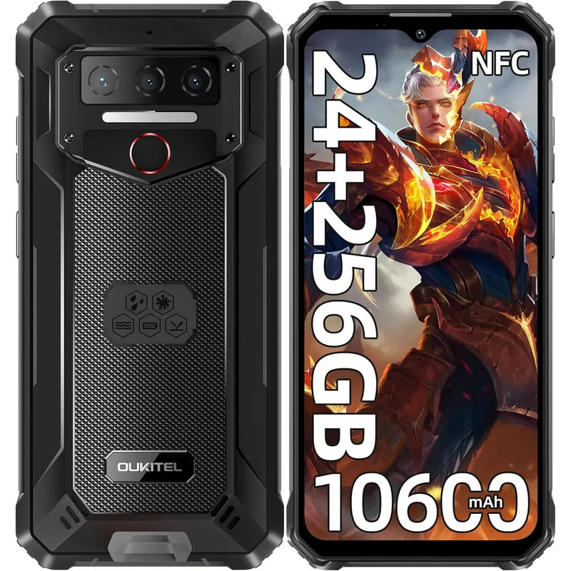 OUKITEL - OUKITEL WP23 Plus Celular 24GB+256GB 10600mAh