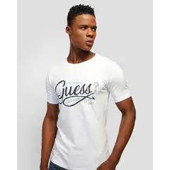 GUESS - Polera Ss Cn Logo Tee Blanco